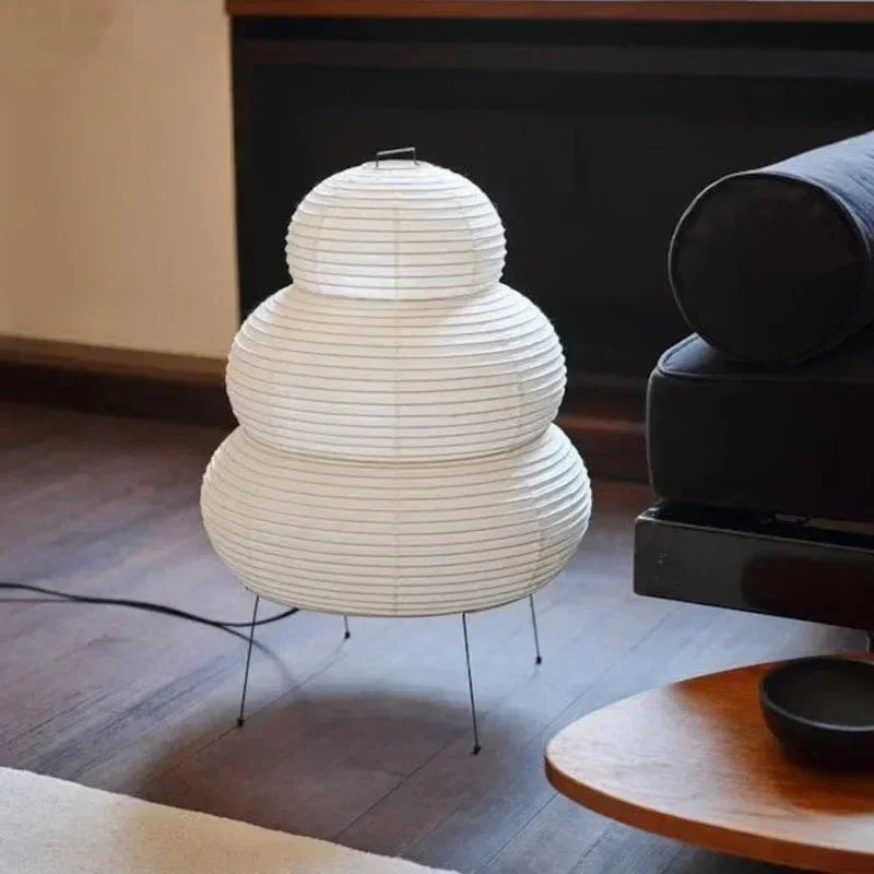 Vloerlamp Rijstpapier Japans Design Wit 40cm Sfeerverlichting Woonkamer Slaapkamer | Restfield