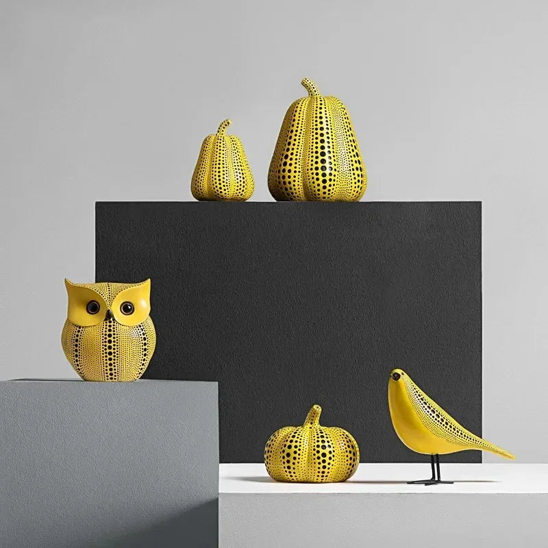 Decoratief Ornament Japanse Kunststijl Kleurrijk Sculptuur Woonkamer Cadeau Modern | Restfield